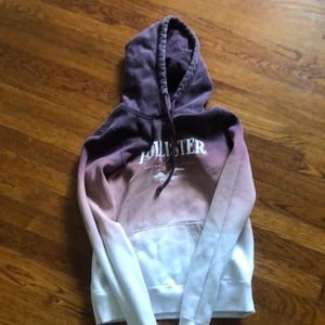 Hollister hoodie, multi color, size xs